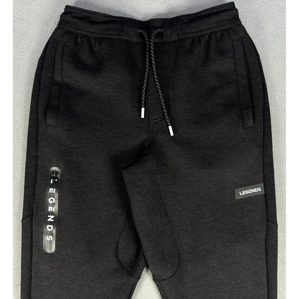 Legends Joggers Pants Mens Small Black Hawthorne Tech Performance Gym Lounge